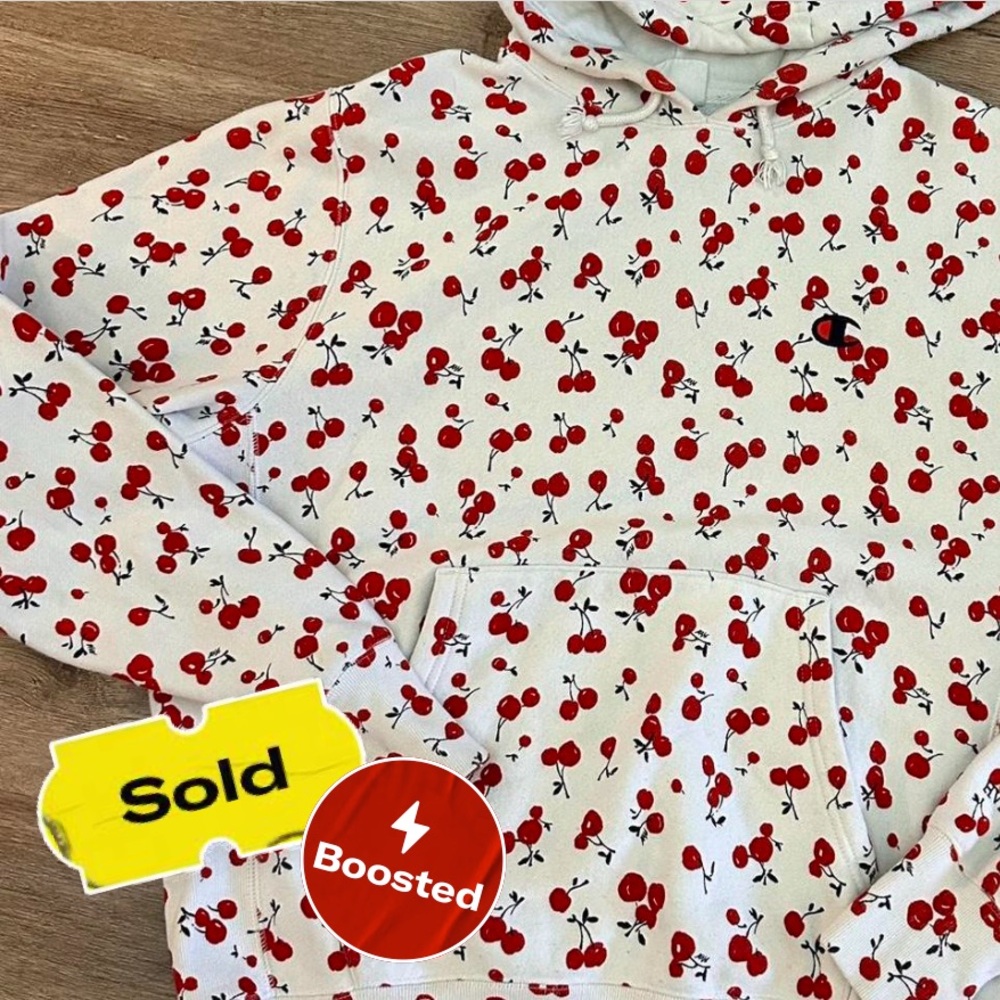 Champion x HVN Women's Cherry Print Hoodie 🍒
